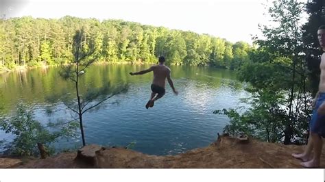 Eno Quarry Cliff Jumping Youtube