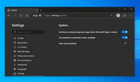 Microsoft Edge Browser For Windows 10 Gets Dark Mode Improvements
