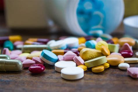 Pharmaceutical Medicament And Medicines Stock Photo Image Of