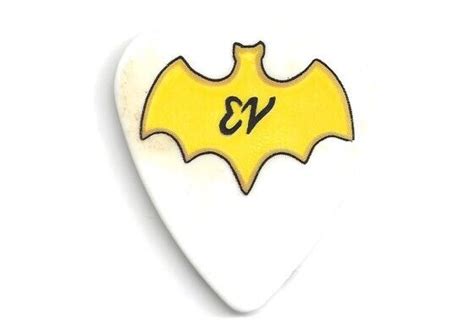 Pearl Jam Eddie Vedder Yvonne Craig Batgirl Guitar Pick Rare Genuine Tour Stage Ebay