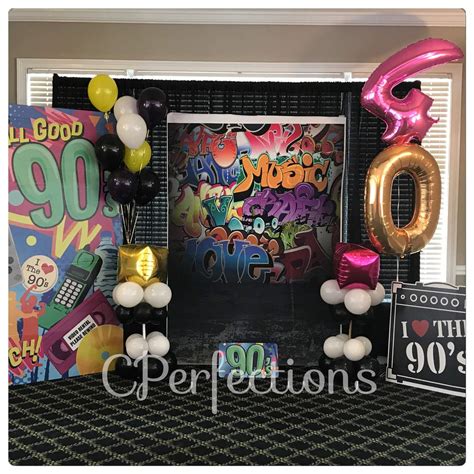 90s Birthday Party Ideas Photo 1 Of 6 Catch My Party