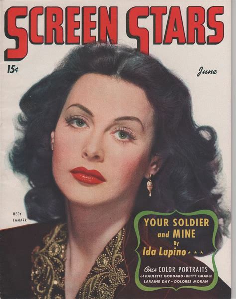 Hedy Lamarr Hedy Lamarr Hollywood Magazine Vintage Movies