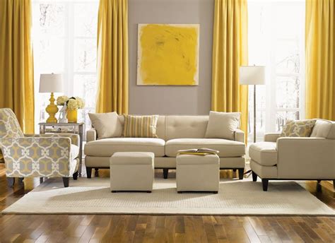 Living Room Yellow Decor Living Room Yellow Curtains Living Room