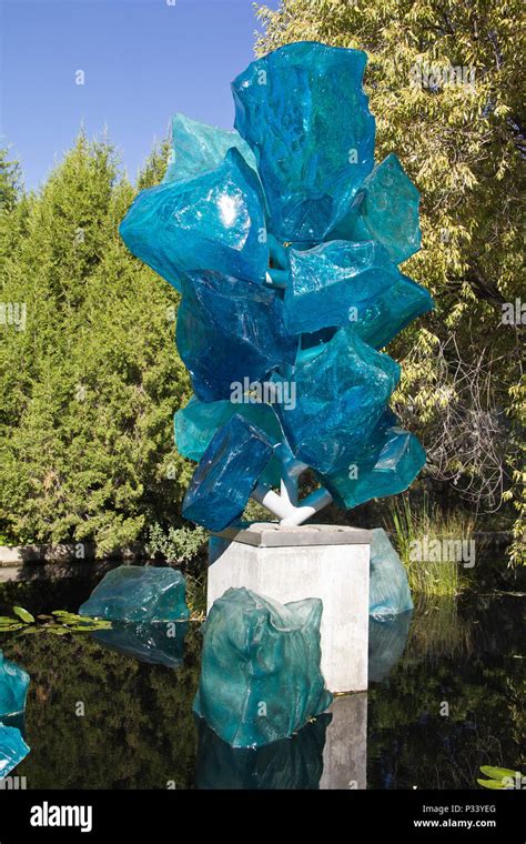 Glass Art Installation By Dale Chihuly Entitled Polyvitro Crystal