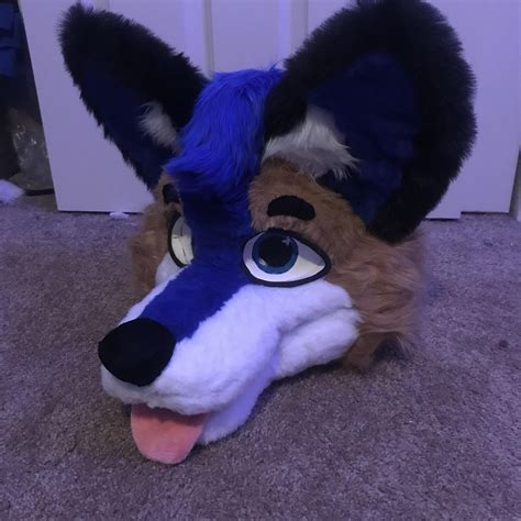 I Finished My First Fursuit Head I Have Really Bad Artists Block So