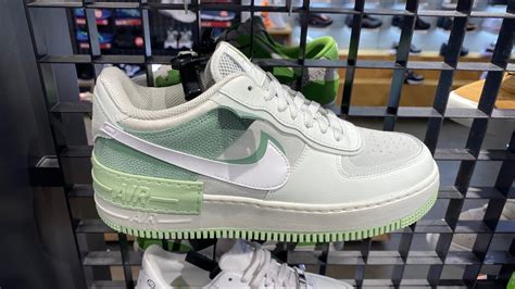 Nike Air Force Shadow Spruce Aura Pistachio Frost Silver Pine White