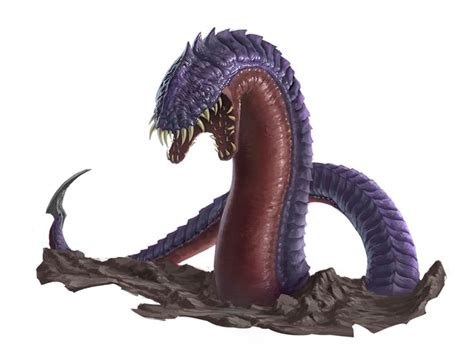 Purple Worm Pathfinder 2e Pfrpg Dnd Dandd 35 5e 5th Ed D20 Fantasy