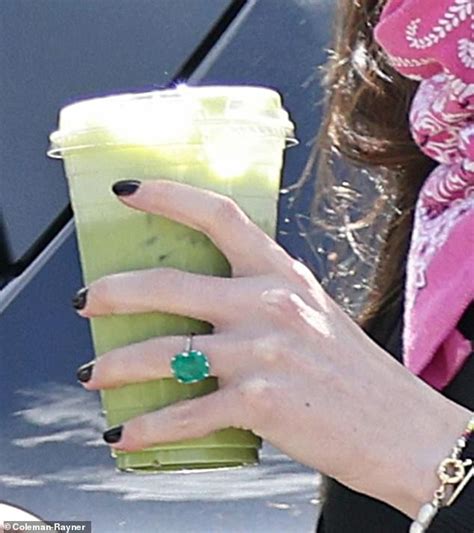 Dakota Johnson Continues To Fuel Engagement Rumors With A Giant Emerald