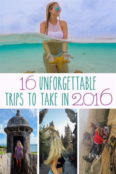 16 Unforgettable Trips To Take In 2016 • The Blonde Abroad Places To Travel Trip Adventure