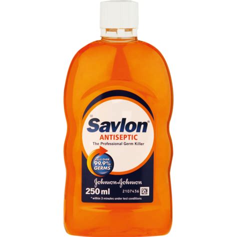 Savlon Antiseptic Liquid 250ml Antiseptics And Disinfectants First