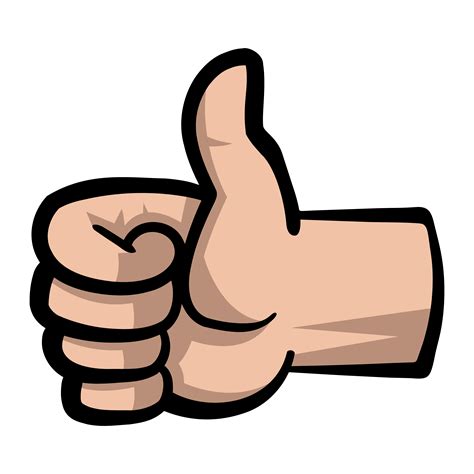 Thumb Up Gesture Icon Cartoon Royalty Free Vector Image The Best Porn Website