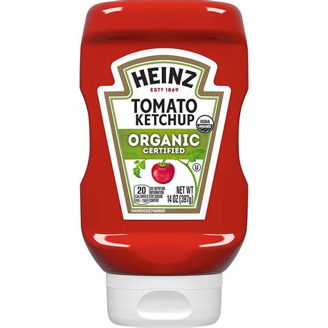 Heinz Organic Ketchup 14 Oz Bottles Pack Of 6 As Low As 1010