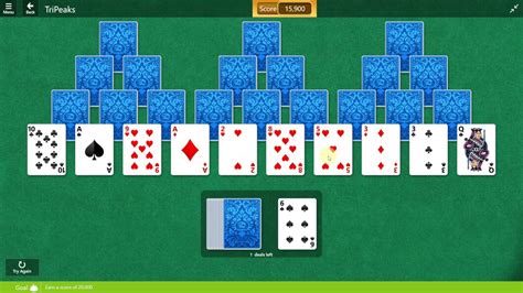 Microsoft Solitaire Collection Tripeaks January 3 2017 Youtube