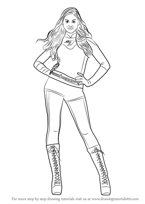 How To Draw Phoebe Thunderman From The Thundermans The Thundermans