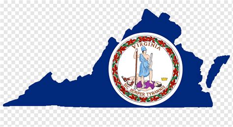 Virginia Mapa Estados Unidos Estado Bandera Png Pngwing