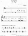 Hot Dog! (arr. Lynda Lybeck-Robinson) sheet music for piano solo ...