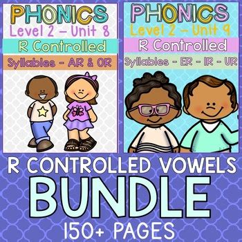 Fundations® second edition second edition level 2: Level 2 Units 8&9 - R Controlled Syllable Bundle by Cartwheels and Somersaults