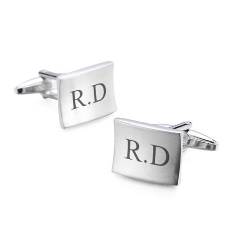 Personalized Cufflinks For Men With Initials