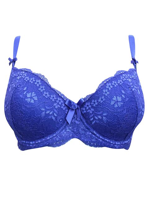 Boux Avenue Boux Avenue Cornflower Chloe Lace Balconette Bra Size