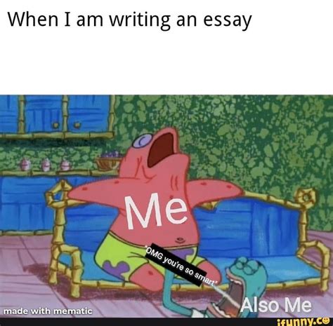 When I Am Writing An Essay Writing Memes Essay Writing Funny Memes