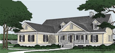 The Beaufort Coastal House Plans From Coastal Home Plans