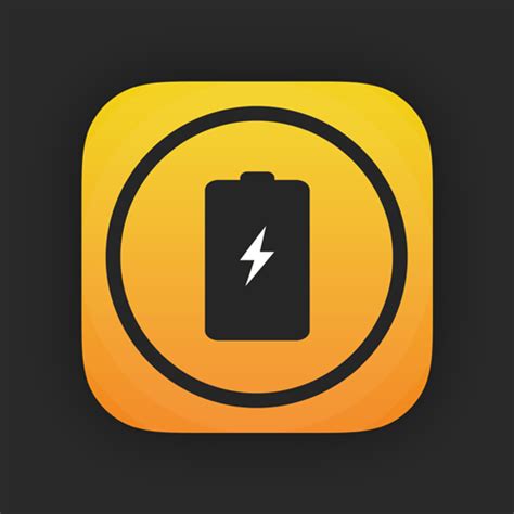 Battery Disc Ios App Icon Link To The App Store Itunesapple