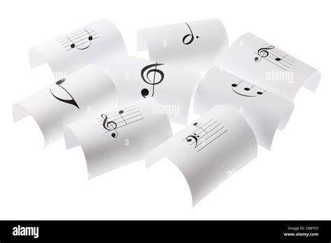Music Notes Cut Out Hi Res Stock Photography And Images Alamy
