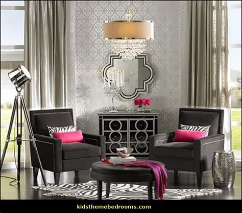 Decorating Theme Bedrooms Maries Manor Hollywood Glam Living Rooms