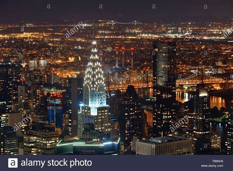 New York City Sep 11 Chrysler Building At Night On September 11