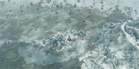 Image Bleak Falls Barrow Maplocationpng Elder Scrolls
