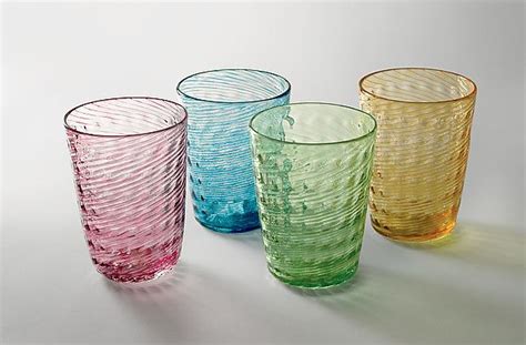 Double Twist Cups Richard S Jones Art Glass Cups Artful Home Glass Glass Art Glass Artists