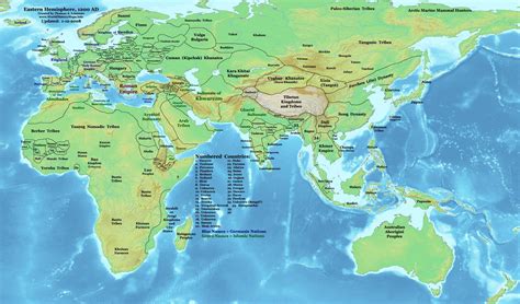 World Map 1200 Ad World History Maps