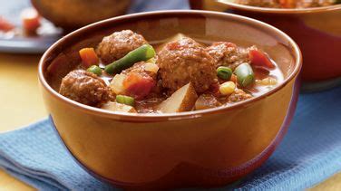 Everything you need to know to cook from scratch. Slow-Cooker Meatball Stone Soup recipe from Betty Crocker