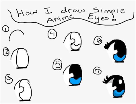 28 Collection Of Cute Anime Eyes Drawing Easy High Draw