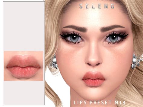 The Sims Resource Lips Preset N14