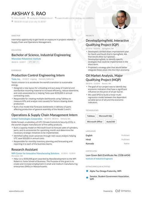 As a simple resume format in word, the template can be easily customized by typing over selected text and replacing it with your own. Real College Graduate Resume Example | Enhancv