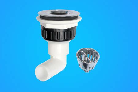When installing a new bathroom sink, replacing the sink drain is part of the job. Sink Drain Assembly w/Elbow, Plastic Flange