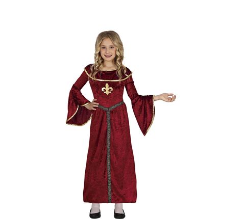 Disfraz De Princesa Medieval Para Niña 🥇 ¡ver Precios · Comprar Online