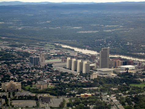 Empire State Plaza Albany New York From The Air Flickr
