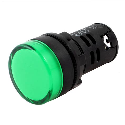 Ad16 22ds23 Acdc 24 Volt Green Light Led Indicator Signal Lamp Bulbs