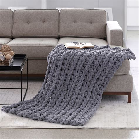 Bernat® Blanket Big™ Big Ridge Crochet Throw Projects Michaels