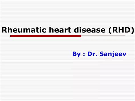 Ppt Rheumatic Heart Disease Rhd Powerpoint Presentation Free