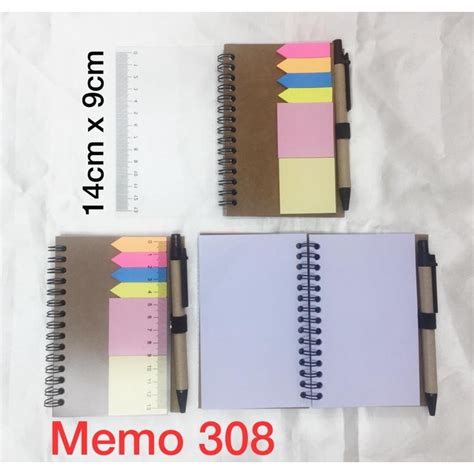 Jual Memo 308 Memo Pengaris Memo Buku Tulis Memo Post It Memo