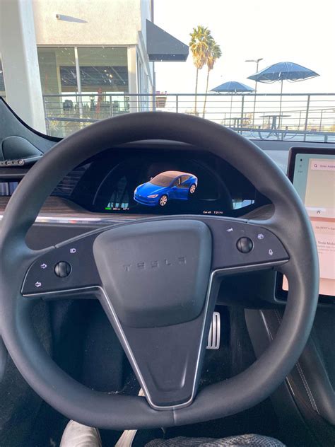 Tesla Model X Steering Wheel