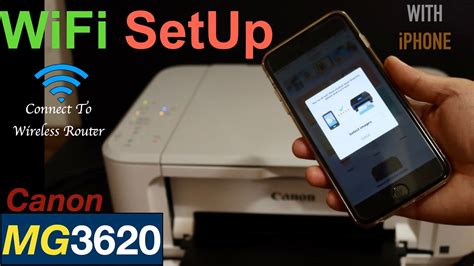 Canon Pixma Mg3620 Wifi Setup Connect To Wireless Router Review