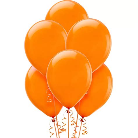 Orange Balloons 72ct Party City