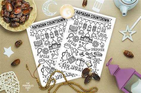 Printable Ramadan Countdown Calendar The Printables Fairy
