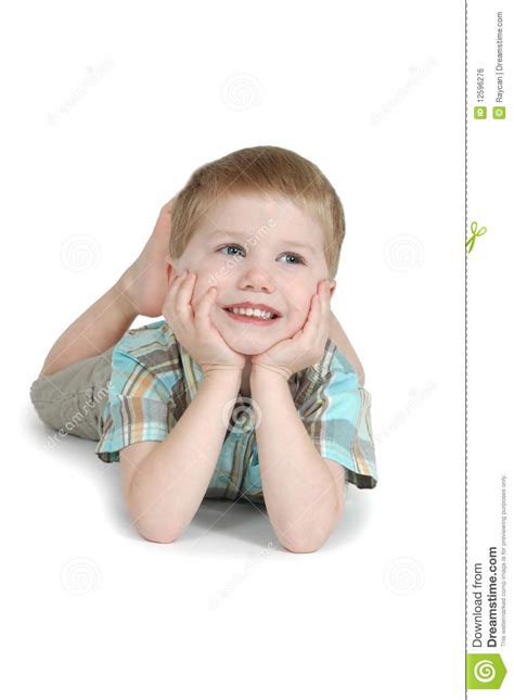 Happy Little Boy stock photo. Image of imagination, male - 12596276