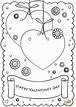 Happy Valentine's Day coloring page | Free Printable Coloring Pages