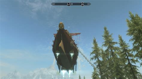 The Asteria Dwemer Airship At Skyrim Special Edition Nexus Mods And